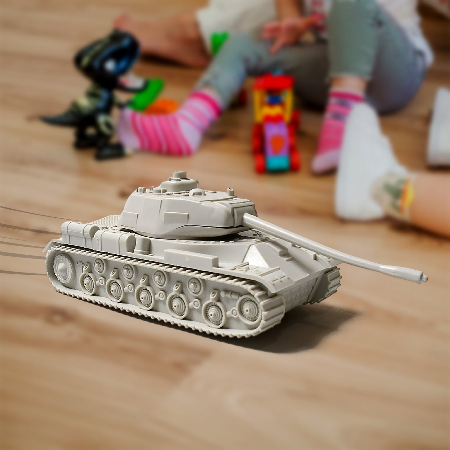 Soviet T54 Tank Miniature Model – Military Simulation Armor Collectible