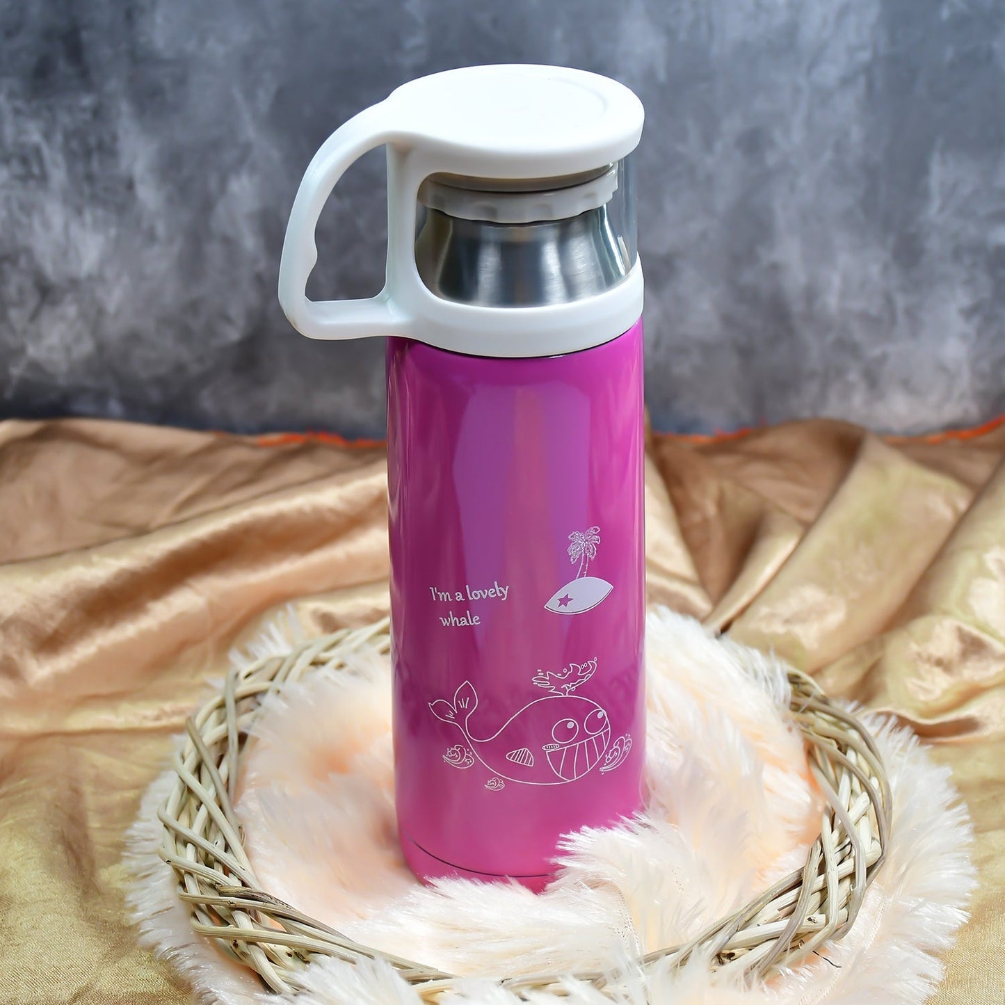 Stainless Steel Mix Bottle for Water & Beverages (1 Pc)