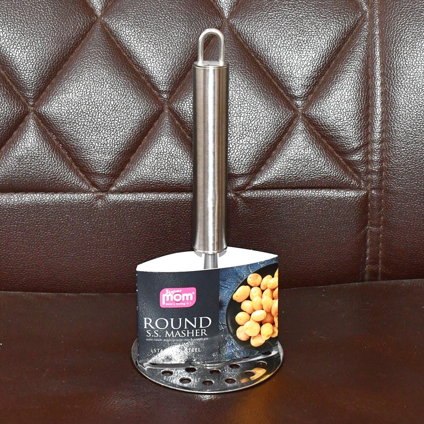 Supermom Heavy Duty Stainless Steel Potato Masher (1 Pc)