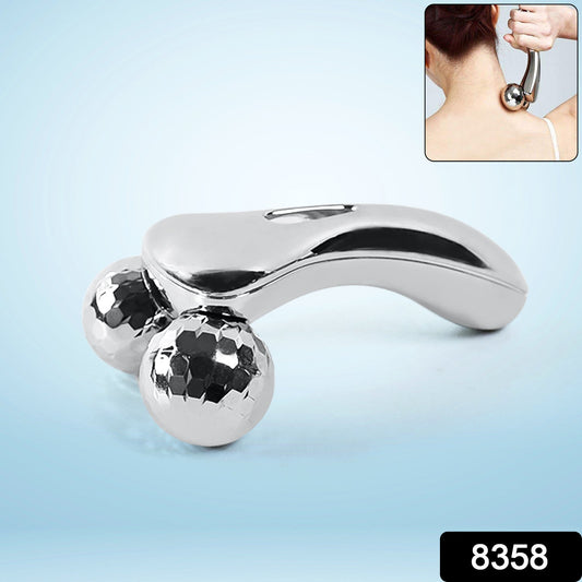 Handheld 3D Roller Face and Body Massager