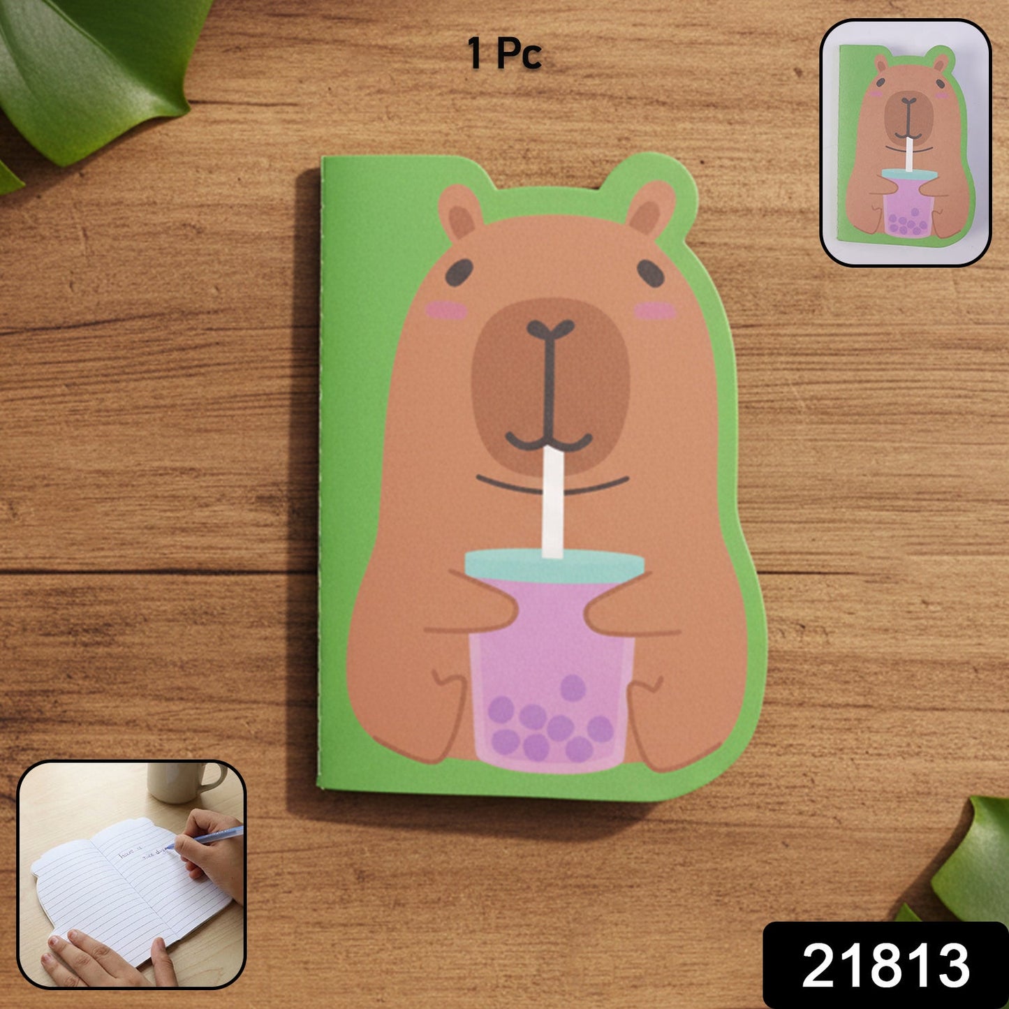 Cartoon animal cover school notebook