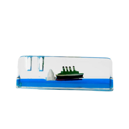 Car Interior Dashboard Decoration Floating Water Cruiser Ship (1 Pc)