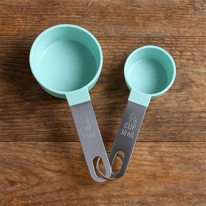 Measuring Cups Set 1/4 Cup (59 ml) & 1/8 Cup (30 ml) (2 Pc)
