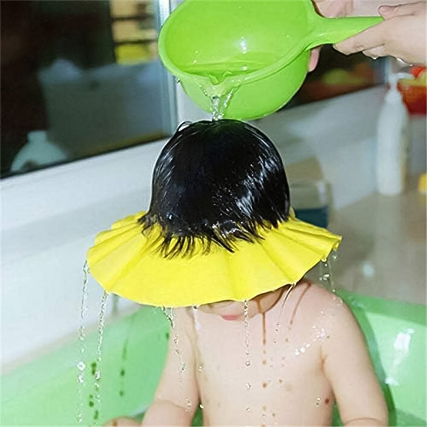 Adjustable Baby Shower Cap (1 Pc)