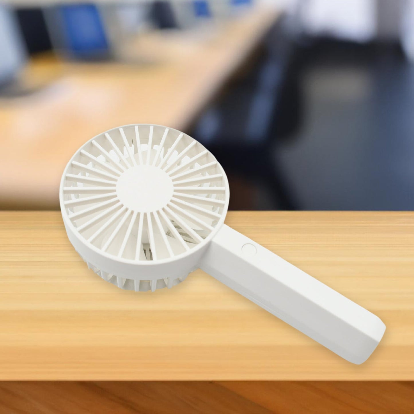 Mini Rechargeable Fan – Lightweight & Easy Carry (1 Pc | Battery Not Included)