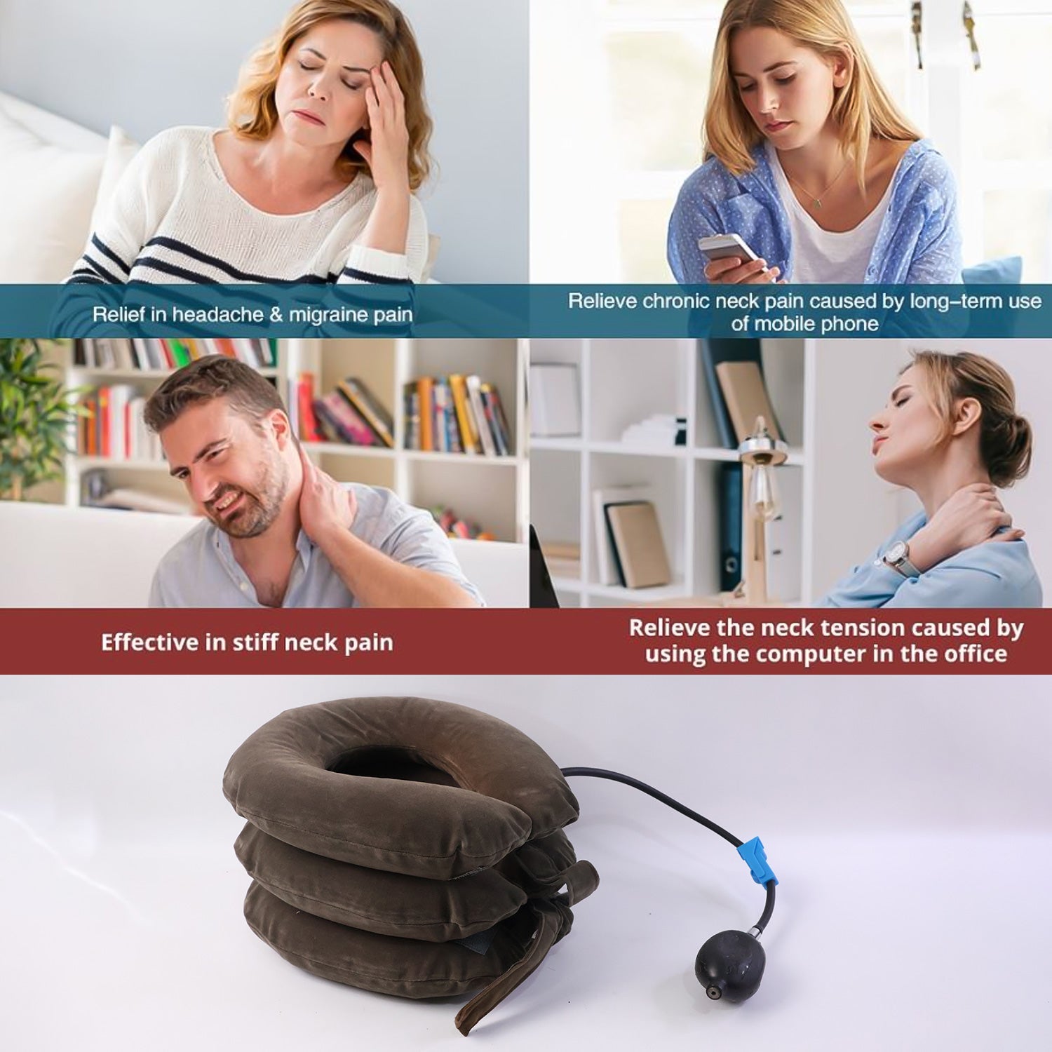 Air Pump Neck Traction Collar