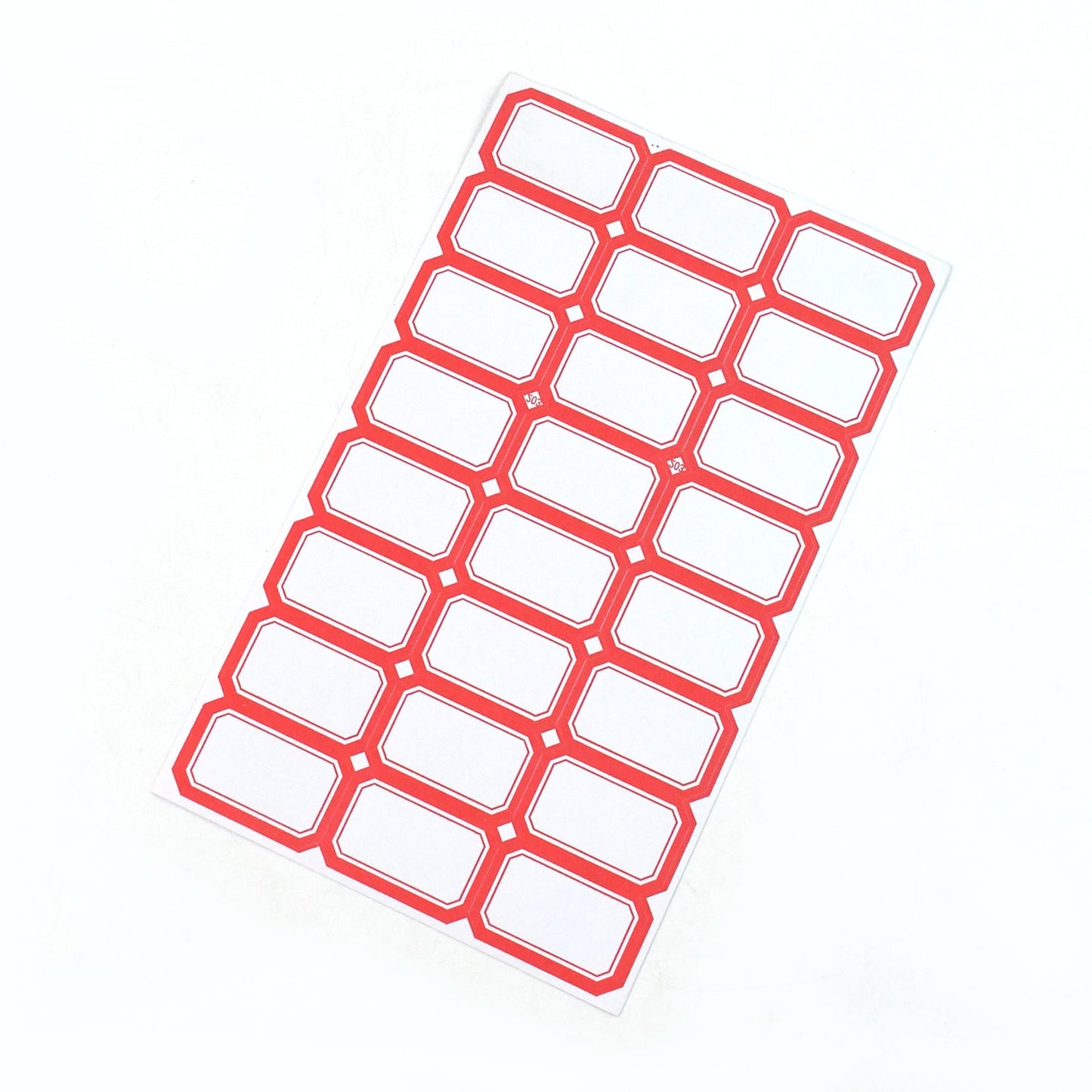 Multipurpose Writable Blank Label Sticker Sheets (1 Sheet)