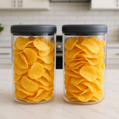 Supermom Airtight Kitchen Storage Containers – (2 Pc Set / 1500 ml)