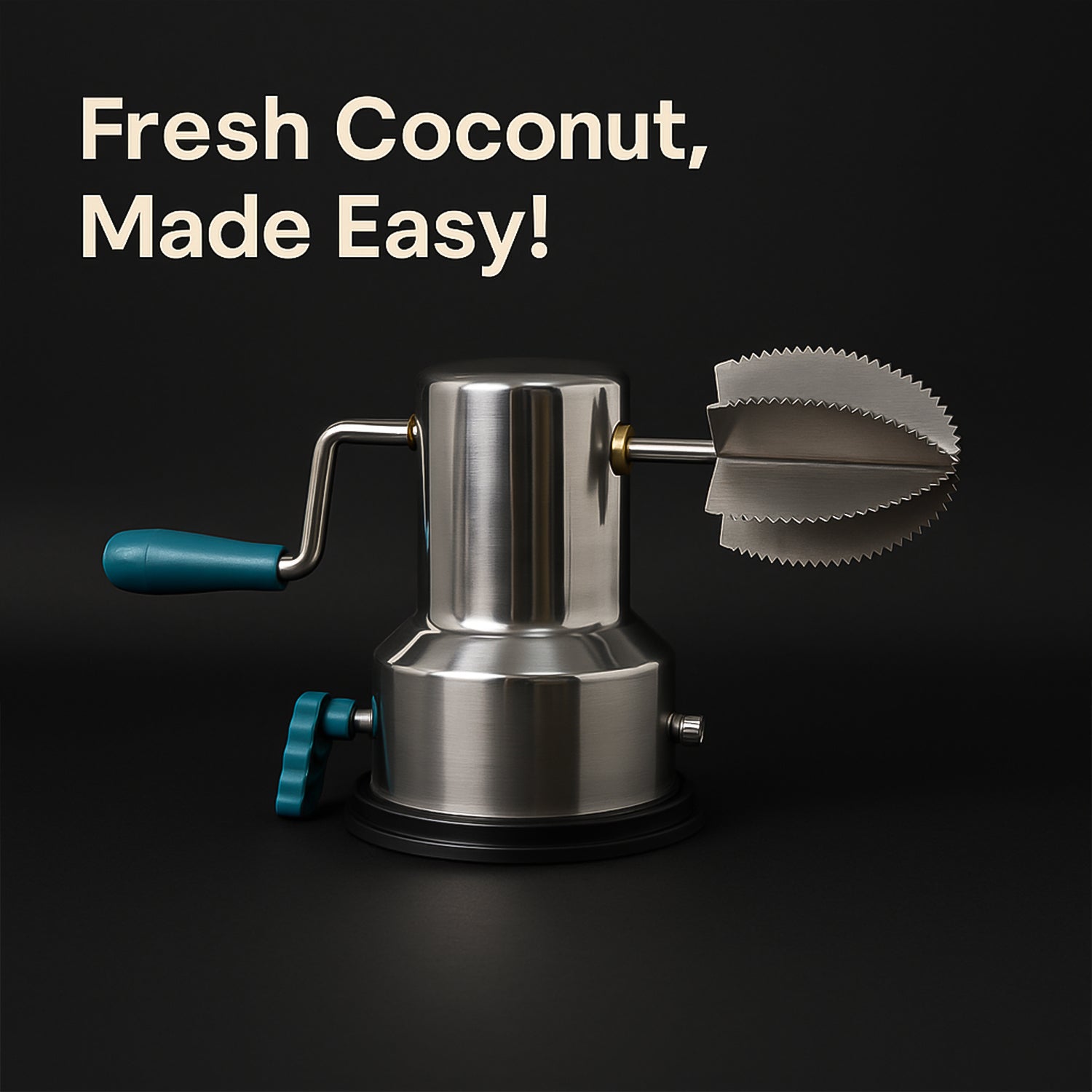 Grater with Vacuum Base