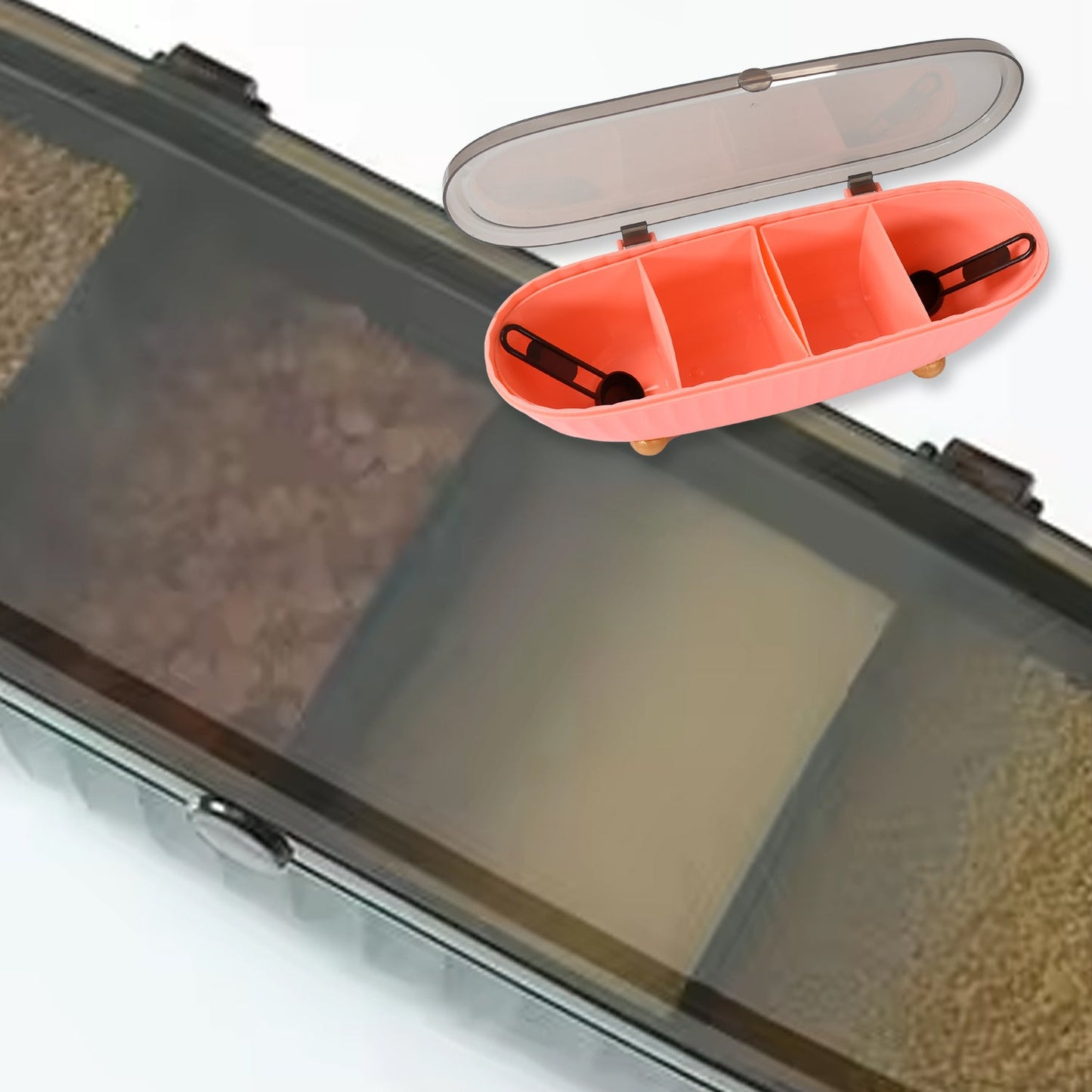 Spice Bottle Spice Jar Durable Seasoning Box Food Grade Tray for Kitchen  1 Pc