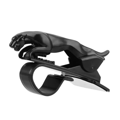 Leopard Shape Plastic Phone Clip Stand for Car