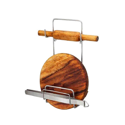 Chakla, Belan, Chimta Stand Multi-Purpose Rack for Kitchen (1 Pc )