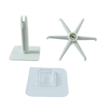 360° Rotating Folding Hook Self-Adhesive Waterproof Wall Mounted Hook