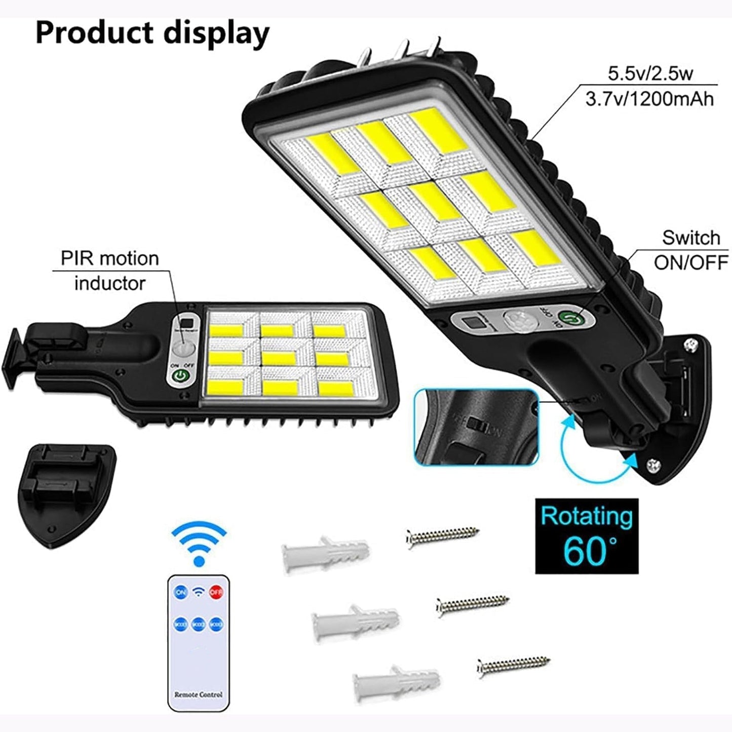 High-Power LED Solar Light