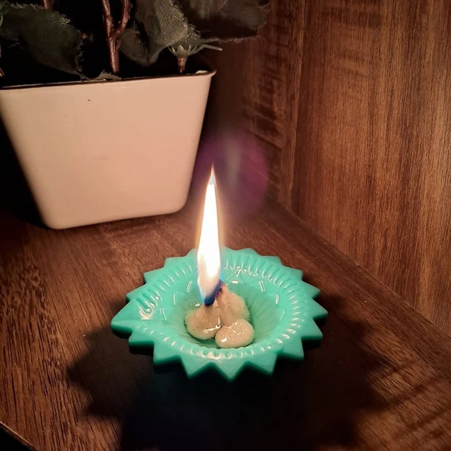 Silicone Diya Set