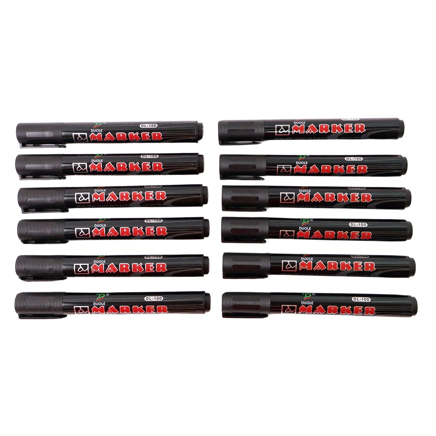 Black Permanent Marker Pens