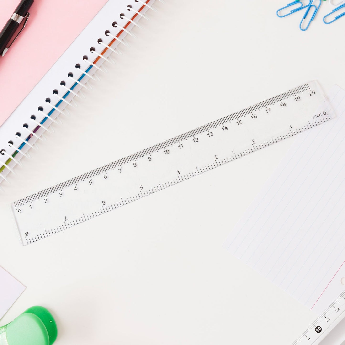 Plastic Geometry Set, Triangle Ruler Protractor Straight Ruler (4 Pcs Set)