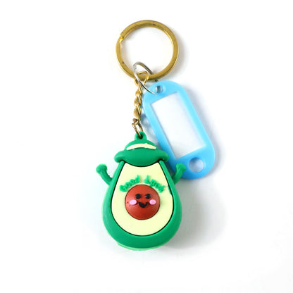 Keychain with Label Tag