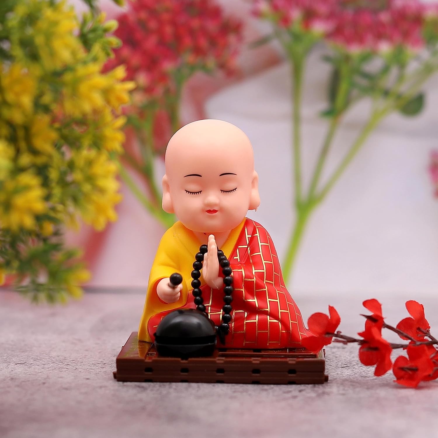 Solar Powered Moving Buddha