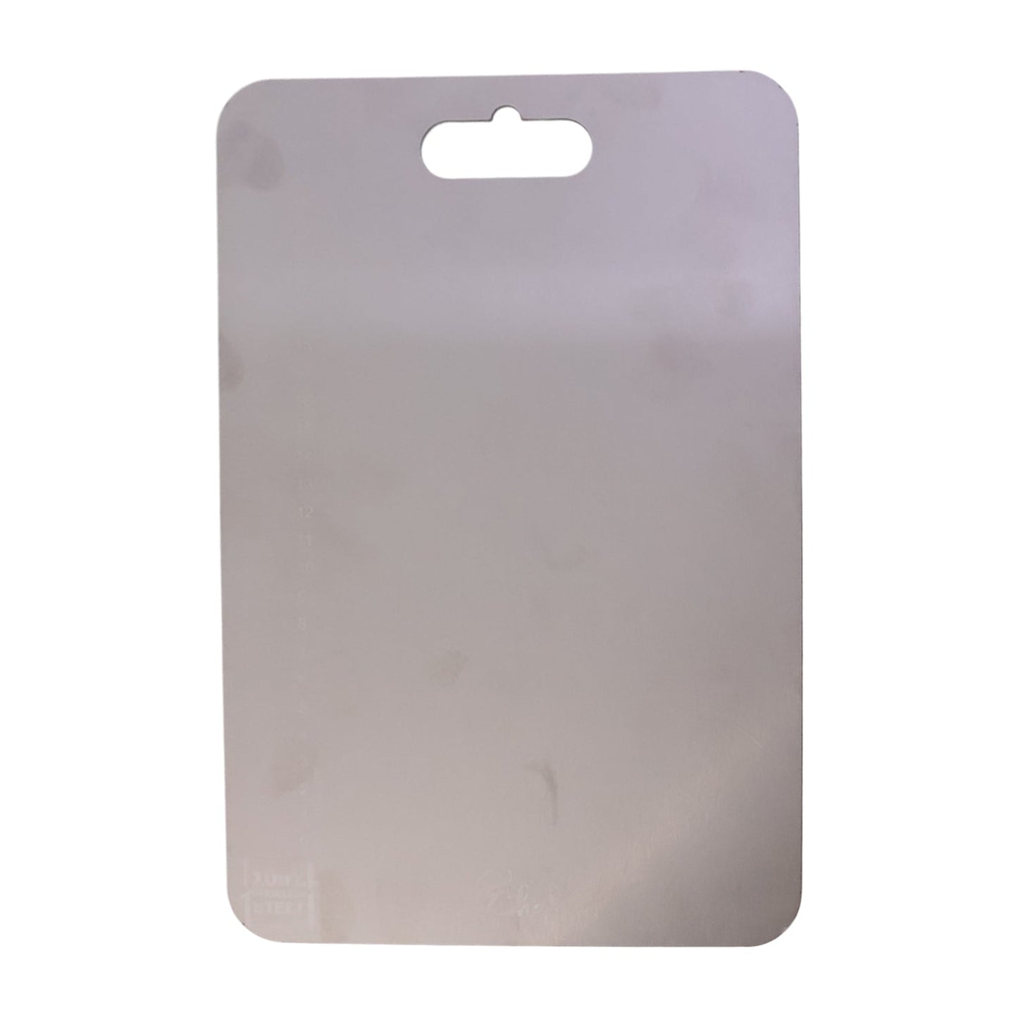 Hygienic stainless steel chopping tray