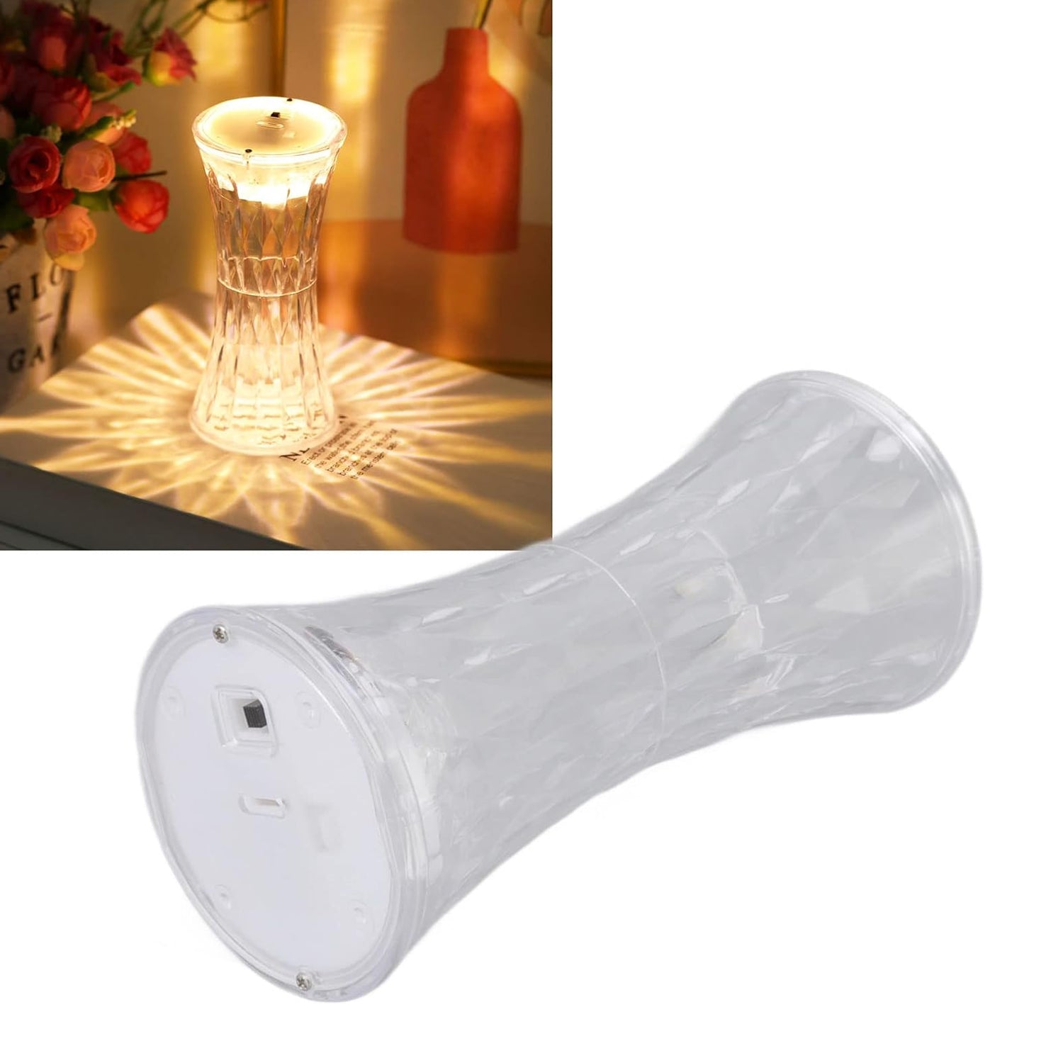 Crystal Candle Lamp