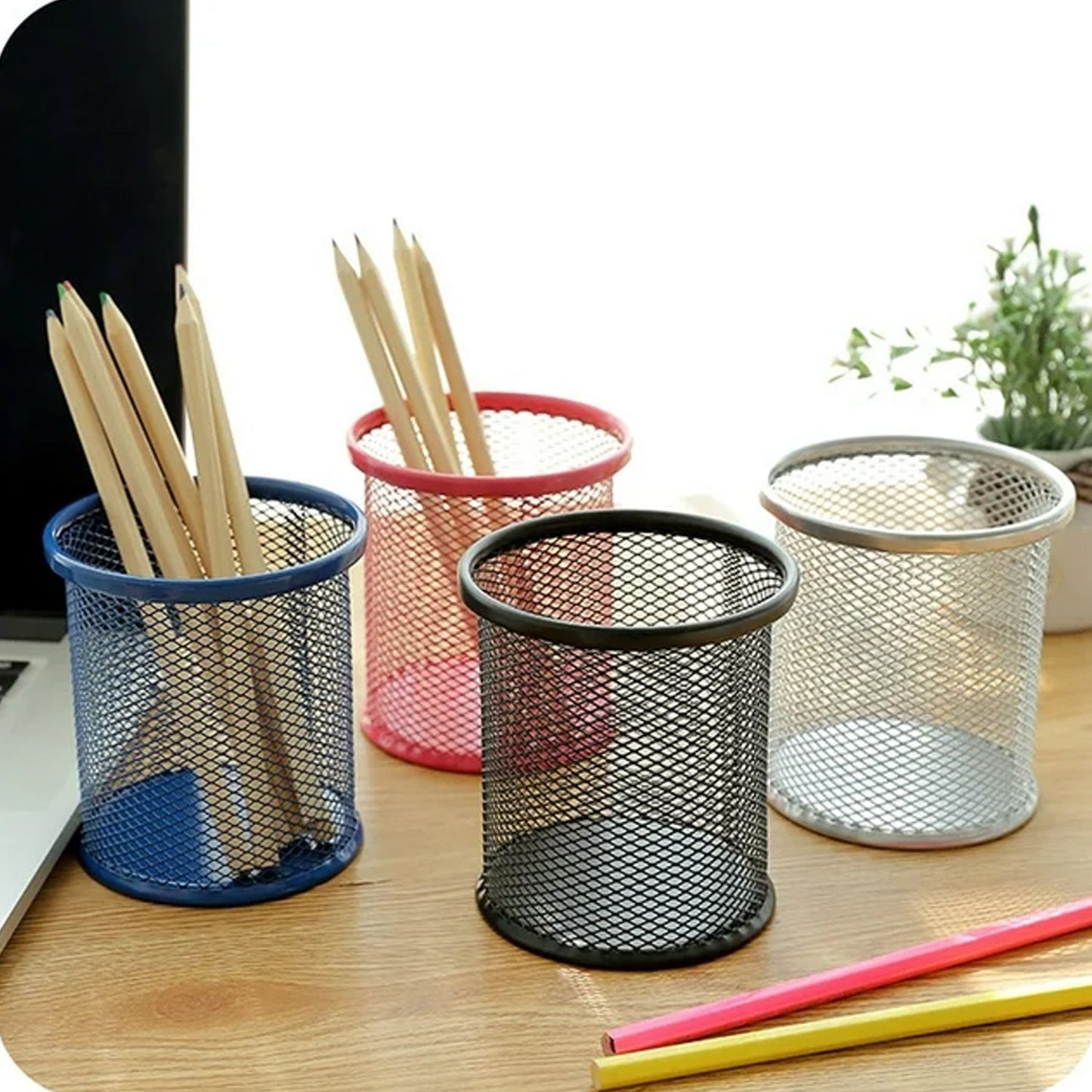Metal Pen Holder