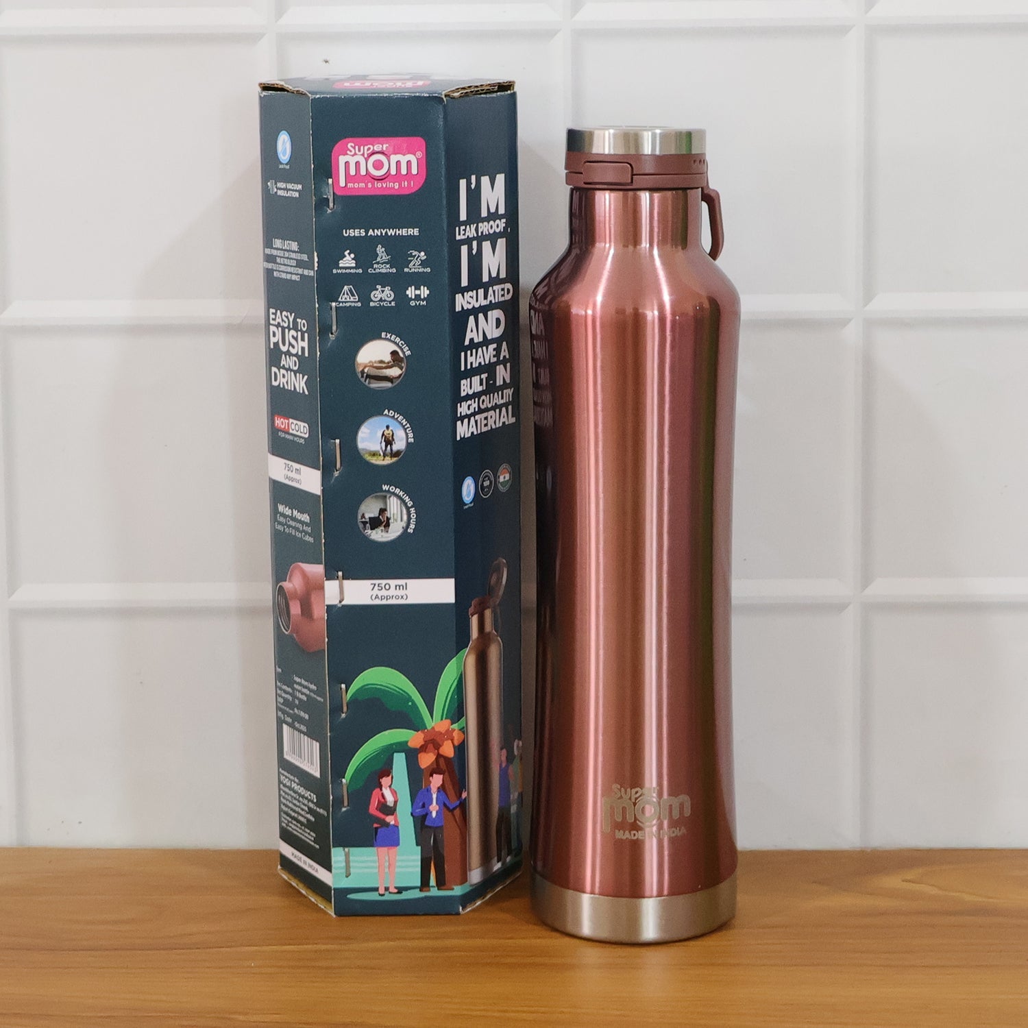 durable Supermom Hydro drink bottle