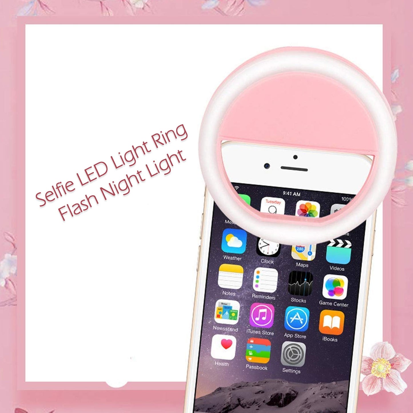 Battary Operated Selfie Ring Light