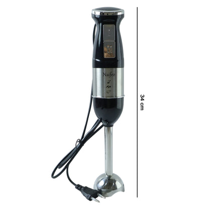 Stainless Steel Handheld Emulsion Blender With Four-blade Blade (300W / 1 Pc)