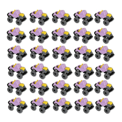 Mini Monster Trucks Friction Powered Cars for Kids  Blaze Truck for Kids (30 Pcs Set)