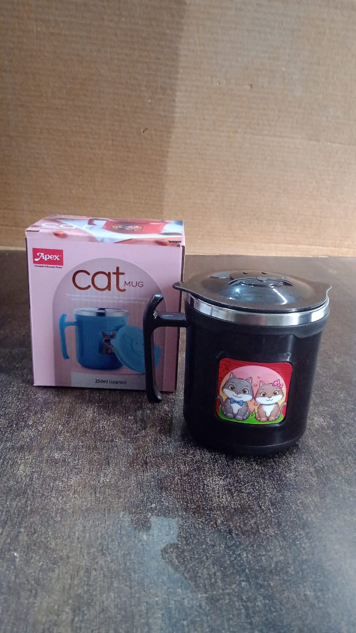 250ML SS Thermal Flask with Cute Animal Print