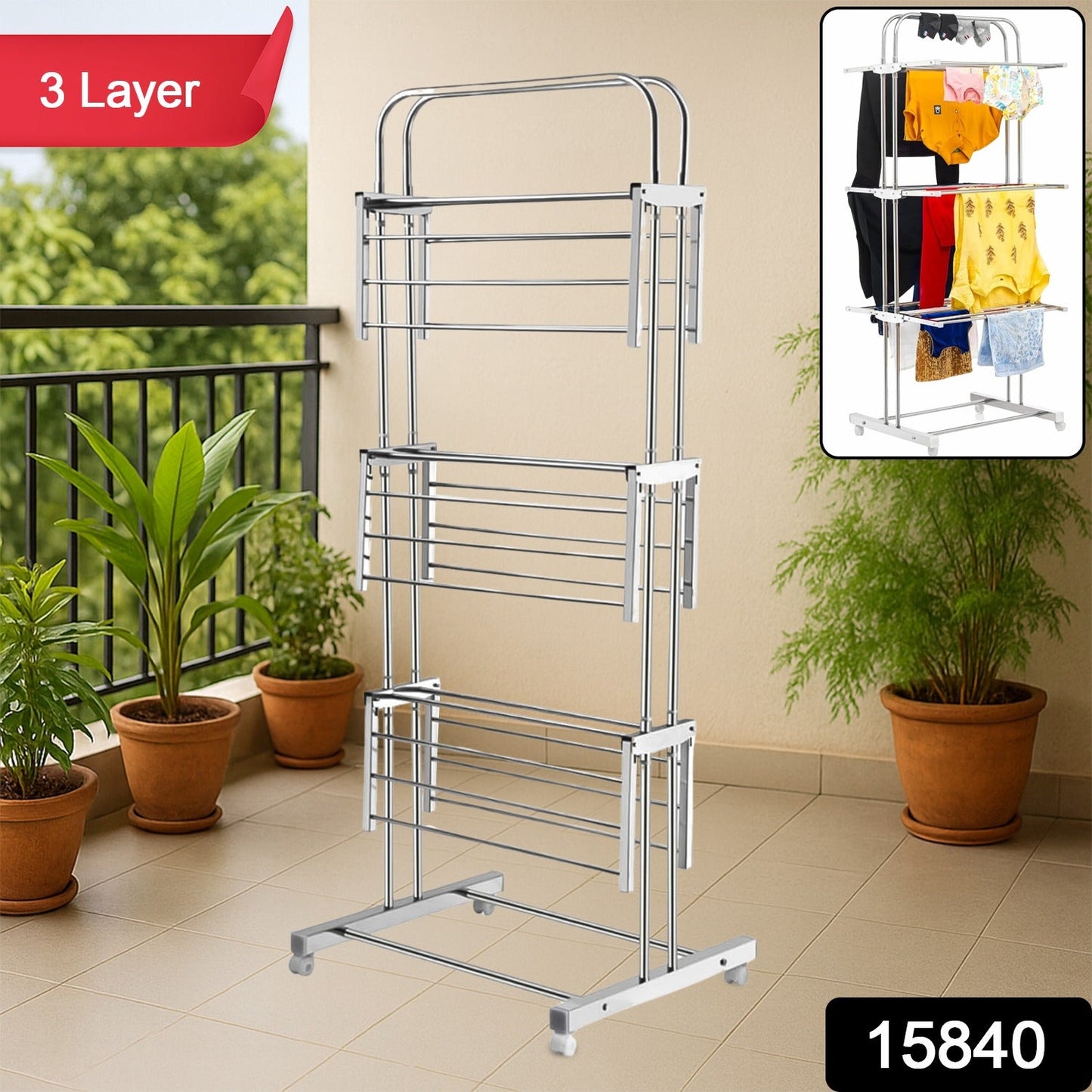 Foldable Stainless Steel