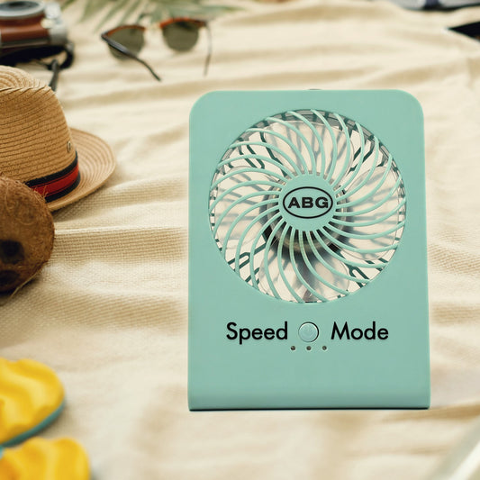 Portable Desk Fan – Big Table Fan (Battery Not Included)