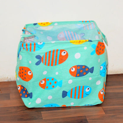 Foldable Storage Bag for Clothes, Blankets & Quilts – Closet Organizer Box