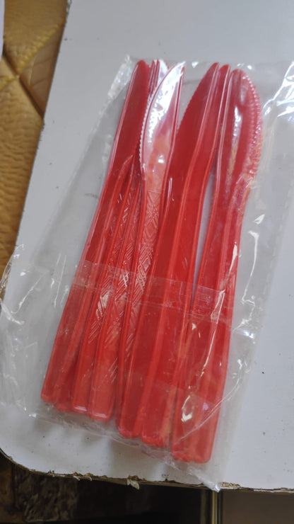 Reusable Lightweight Food-Grade Knives (10 Pc)