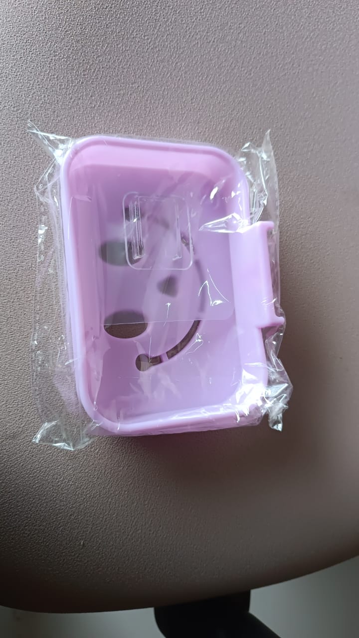 Plastic Wall Mounted Soap Dish (1 Pc)