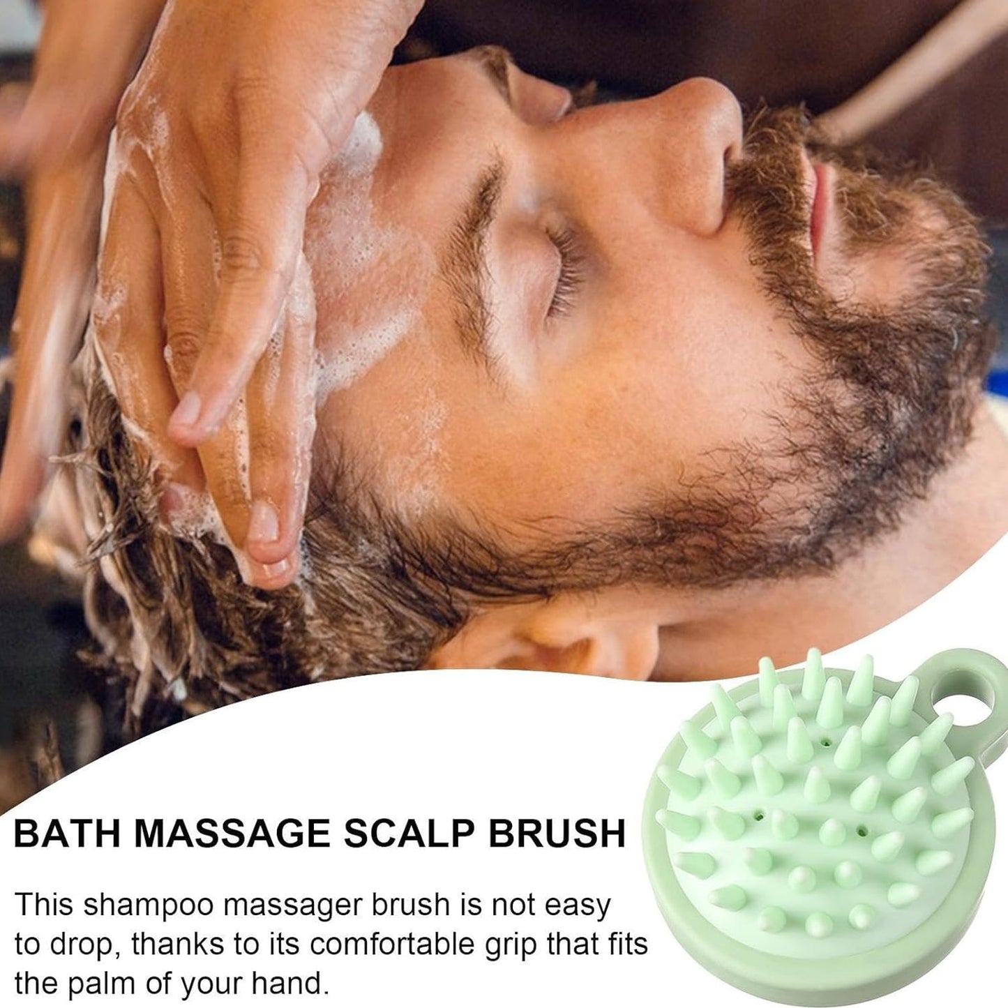 Portable Scalp Massage Comb – Hair Brush for Shampoo Massage, Relaxing Hair Accessories