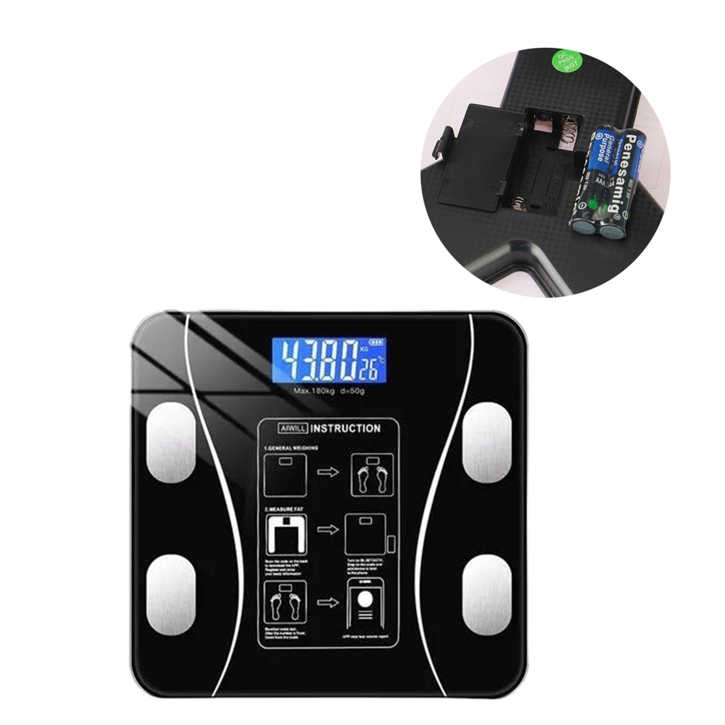 Smart body scale for weight management