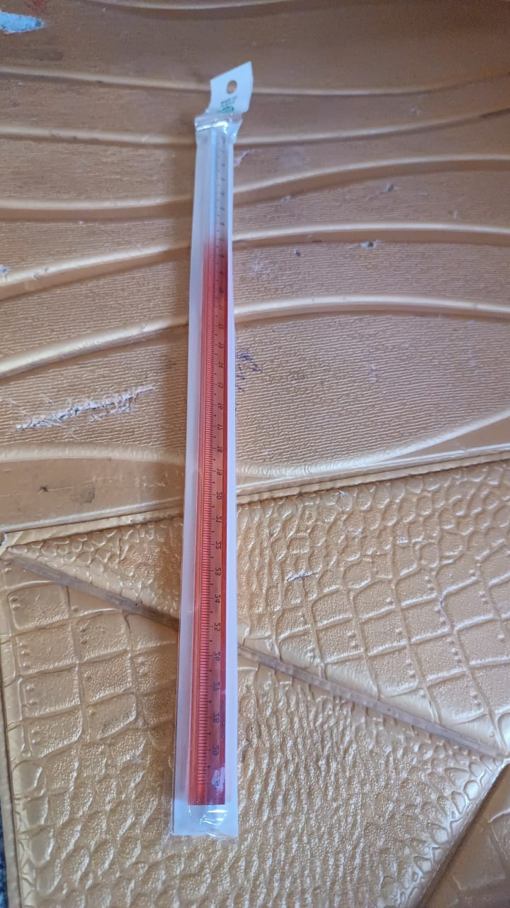 Acrylic Rulers, 30 cm Lengths, Set of Colourful Rulers Set (1 Pc)