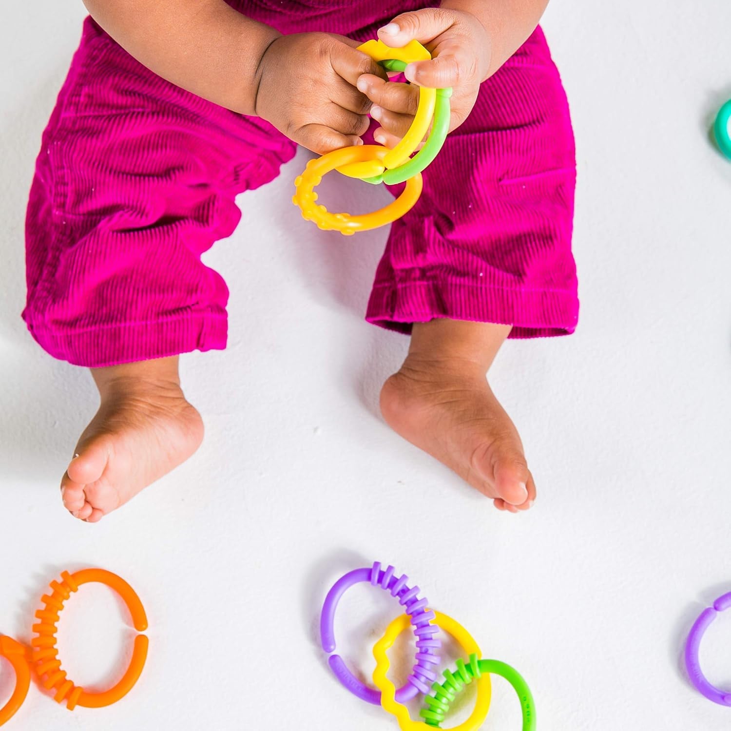 Early learning links toy set