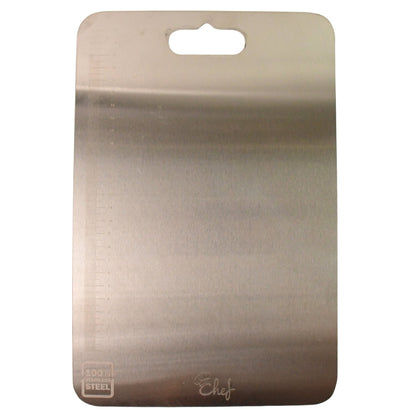 Stainless Steel Vegetable & Fruit Cutting Chopping Board (31×20 Cm / 1 Pc)