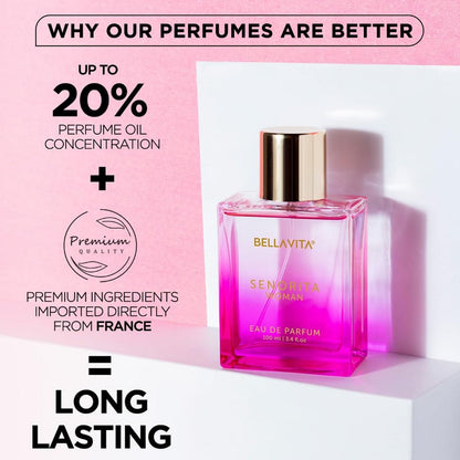 Bellavita Premium Senorita Woman Eau De Perfume 100 ML