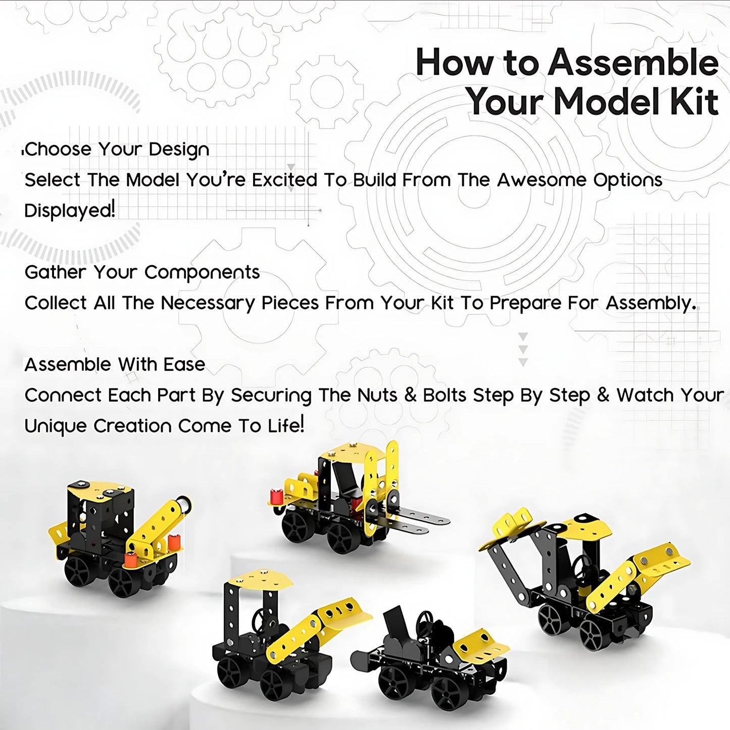 Aditi STEM Educational Mecha Racer DIY Construction Kit