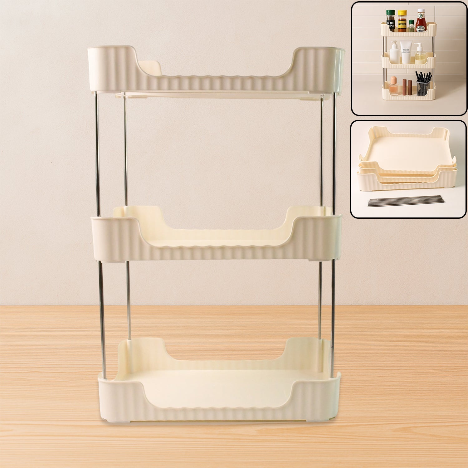 Rotating Spice Rack Organizer
