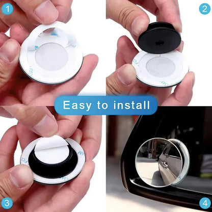 Car Blind Spot Mirror 2 Pc Set