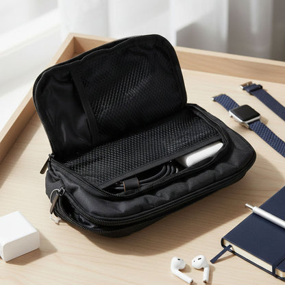 Small Electronics Accessories Organizer Pouch (1 Pc)