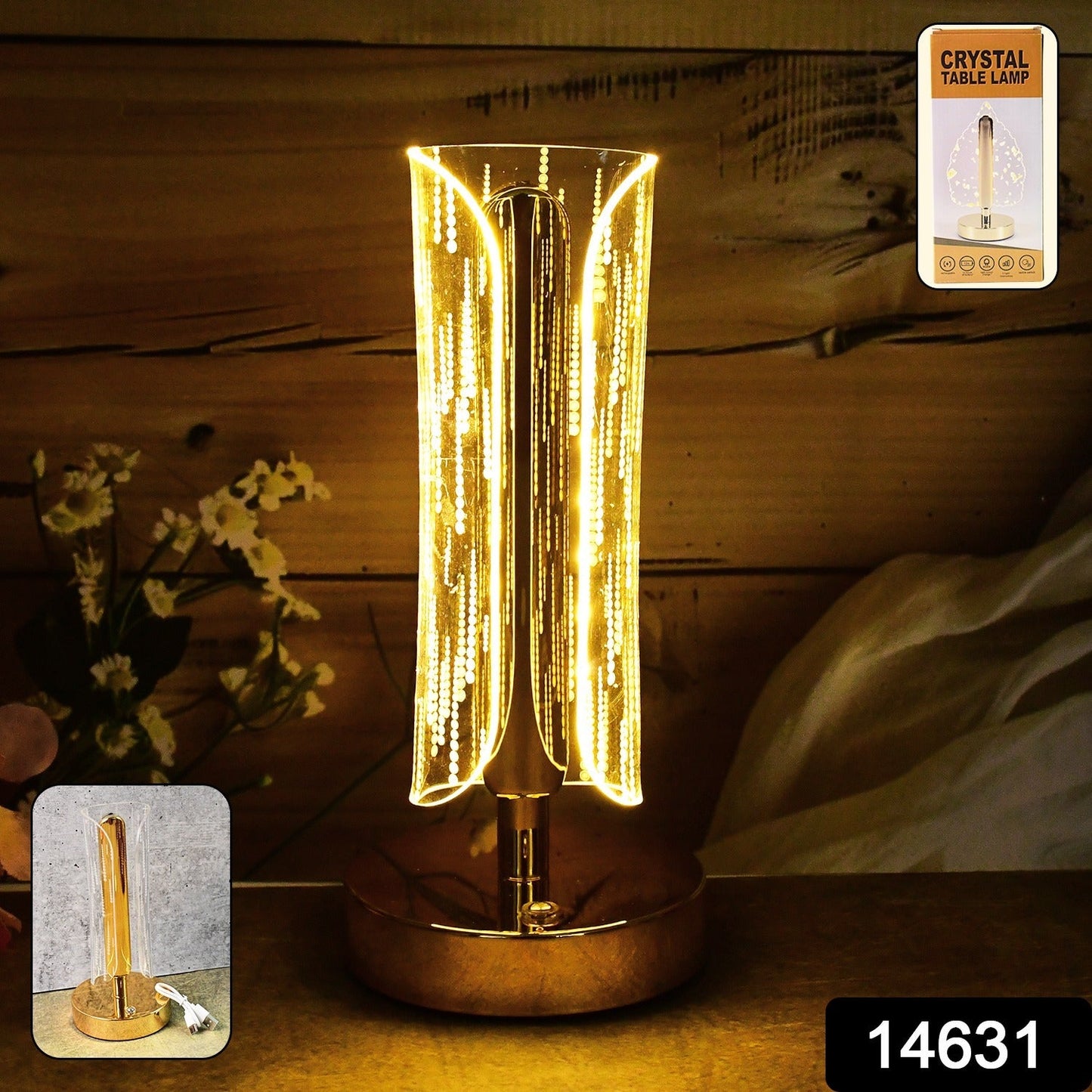 Crystal Table Lamp