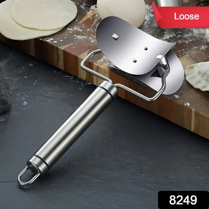 Multifunctional Easy and Fast Stainless Steel Puri cutter roller Machine (1 pc)