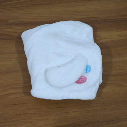 Soft Microfiber Hair Drying Towel Wrap  (1 pc / Mix Design)