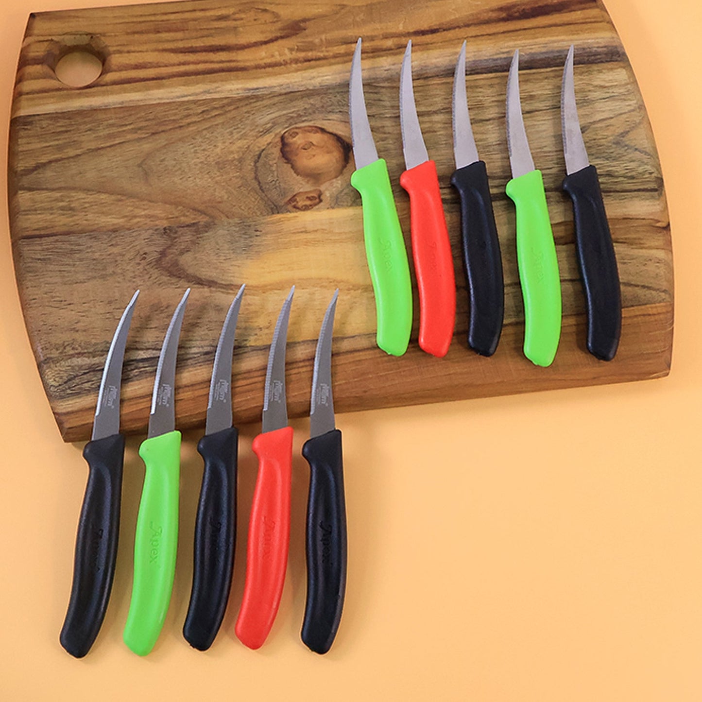 Supermom Stainless Steel Lemon Knife, Chhari (10 Pc / Set)